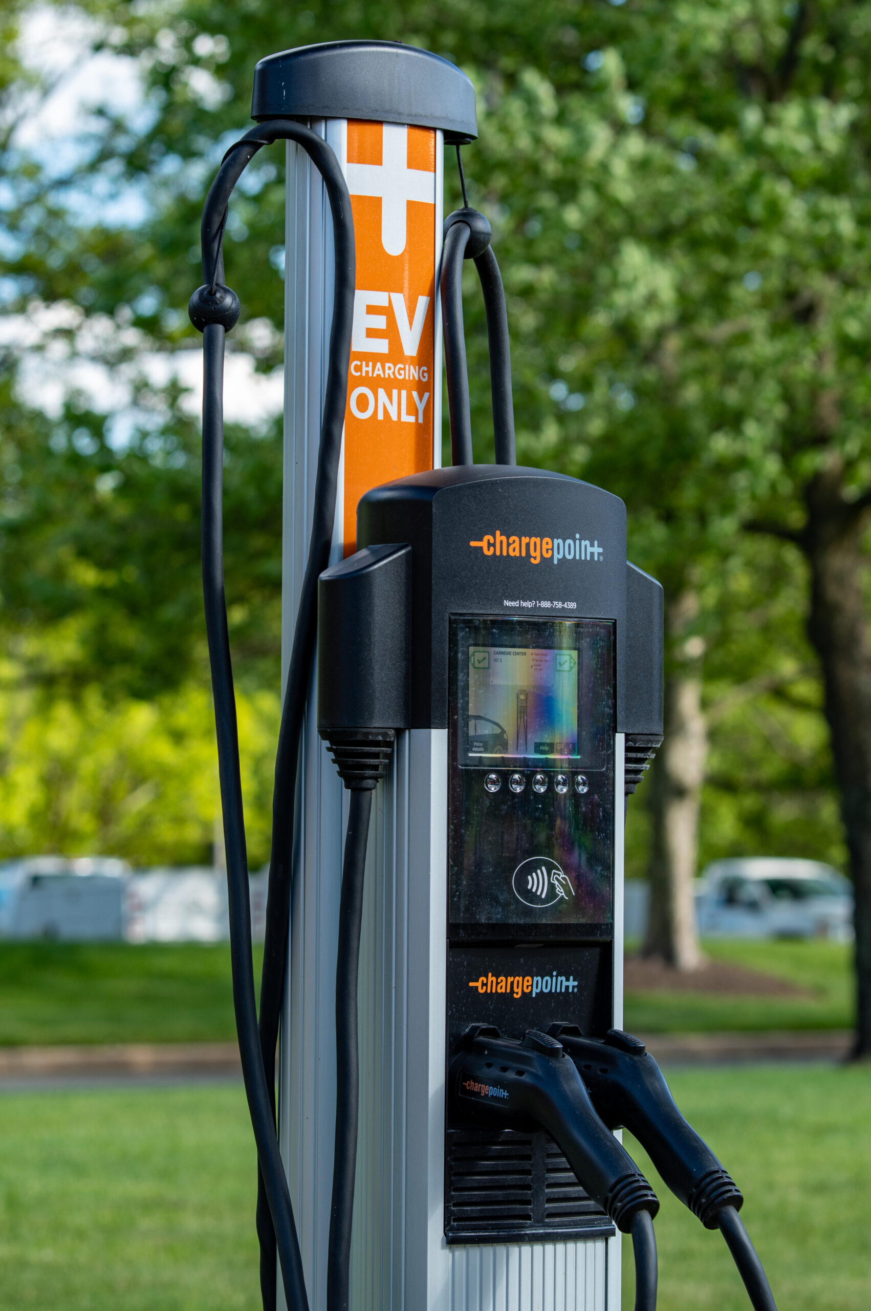 An EV Charging Station.